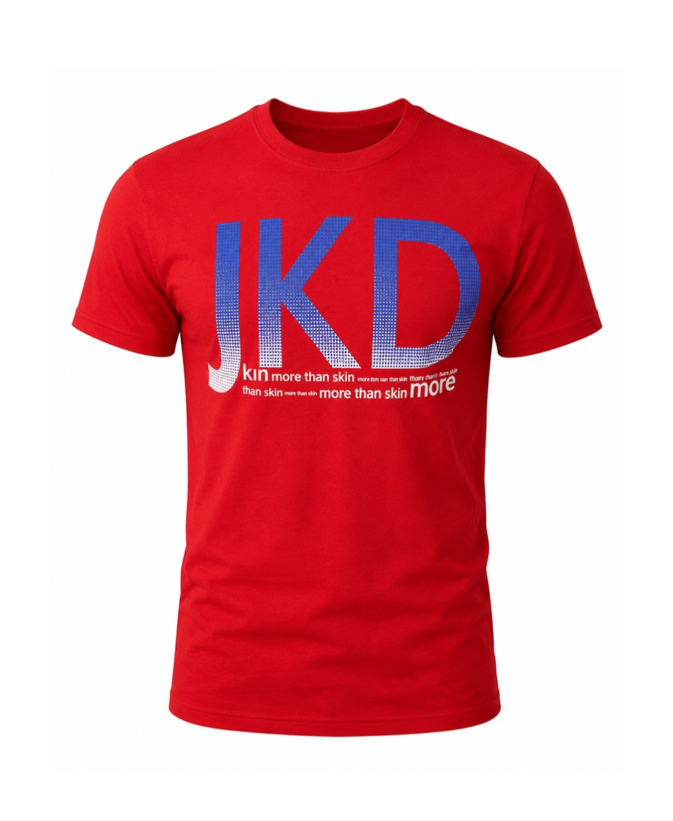 JAKED - T-SHIRT UNISEX S/S - PIXEL - JSMAS99002 - RED