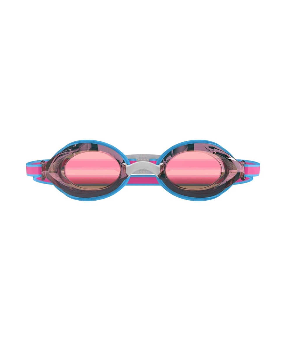 SPEEDO - OCCHIALINO JUNIOR VANQUISHER 3.0 MIRROR - 00475116553 - PICTION BLUE/PINK