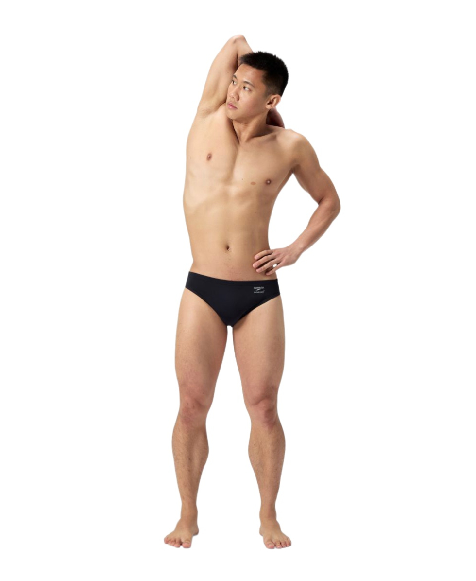 SPEEDO - COSTUME SLIP - SOLID BRIEF - 005186001 - BLACK