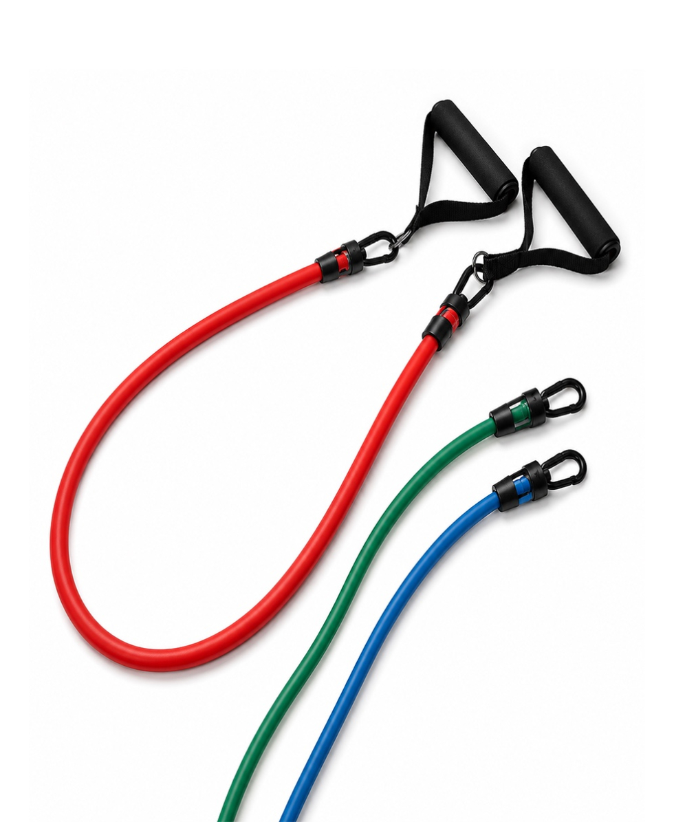 EFFEA - SET 3 TUBI GOMMA CON MANIGLIE - 3 SPESSORI - 818