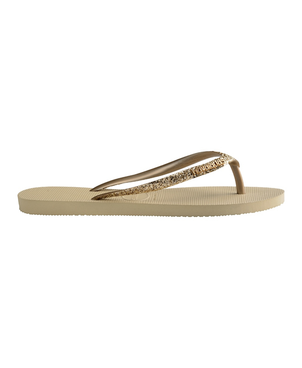 HAVAIANAS - INFRADITO DONNA - SLIM GLITTER II - 4146975-0154 - SAND GREY