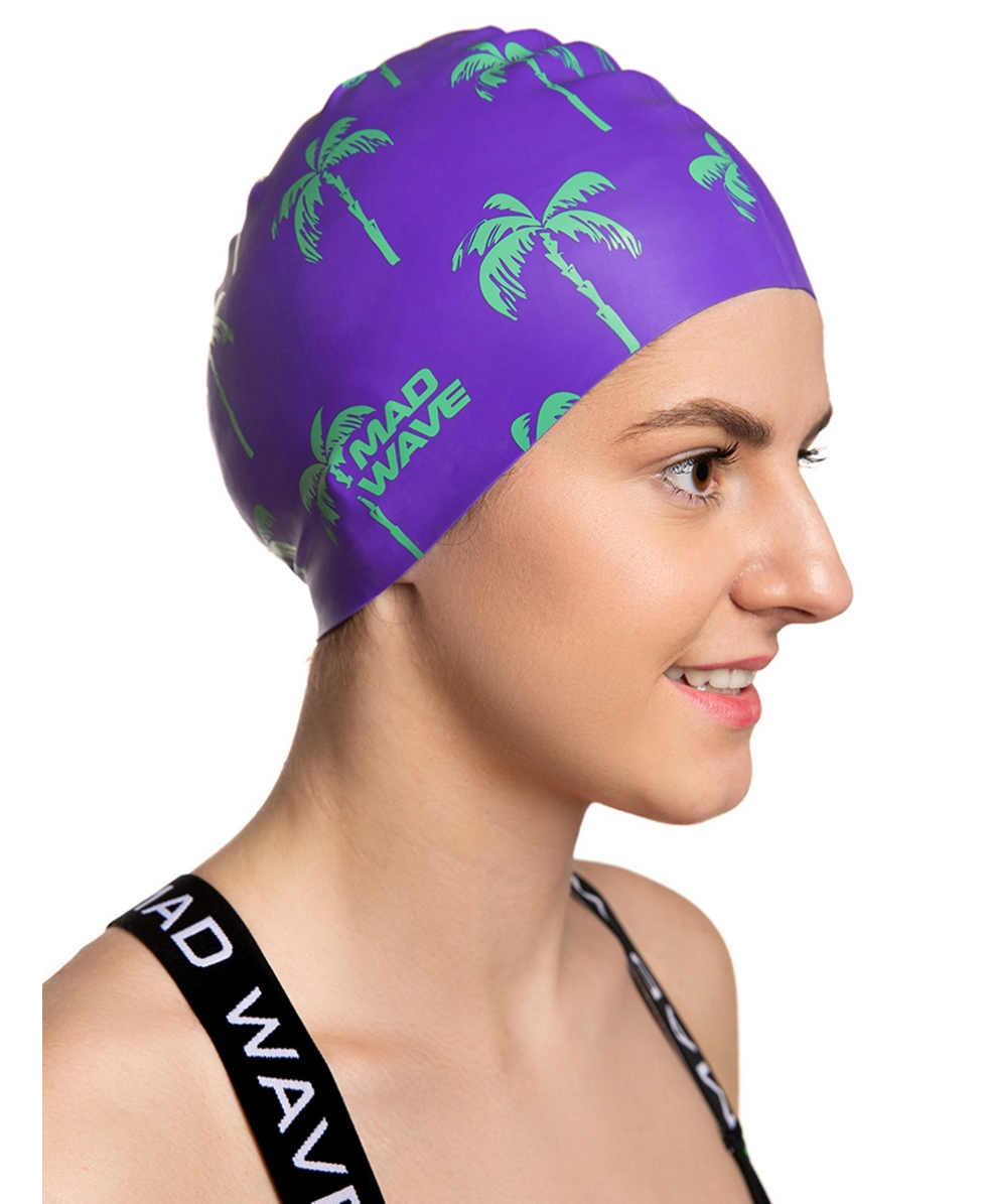 MAD WAVE - CUFFIA SILICONE - M055418000W - PALMS - PURPLE