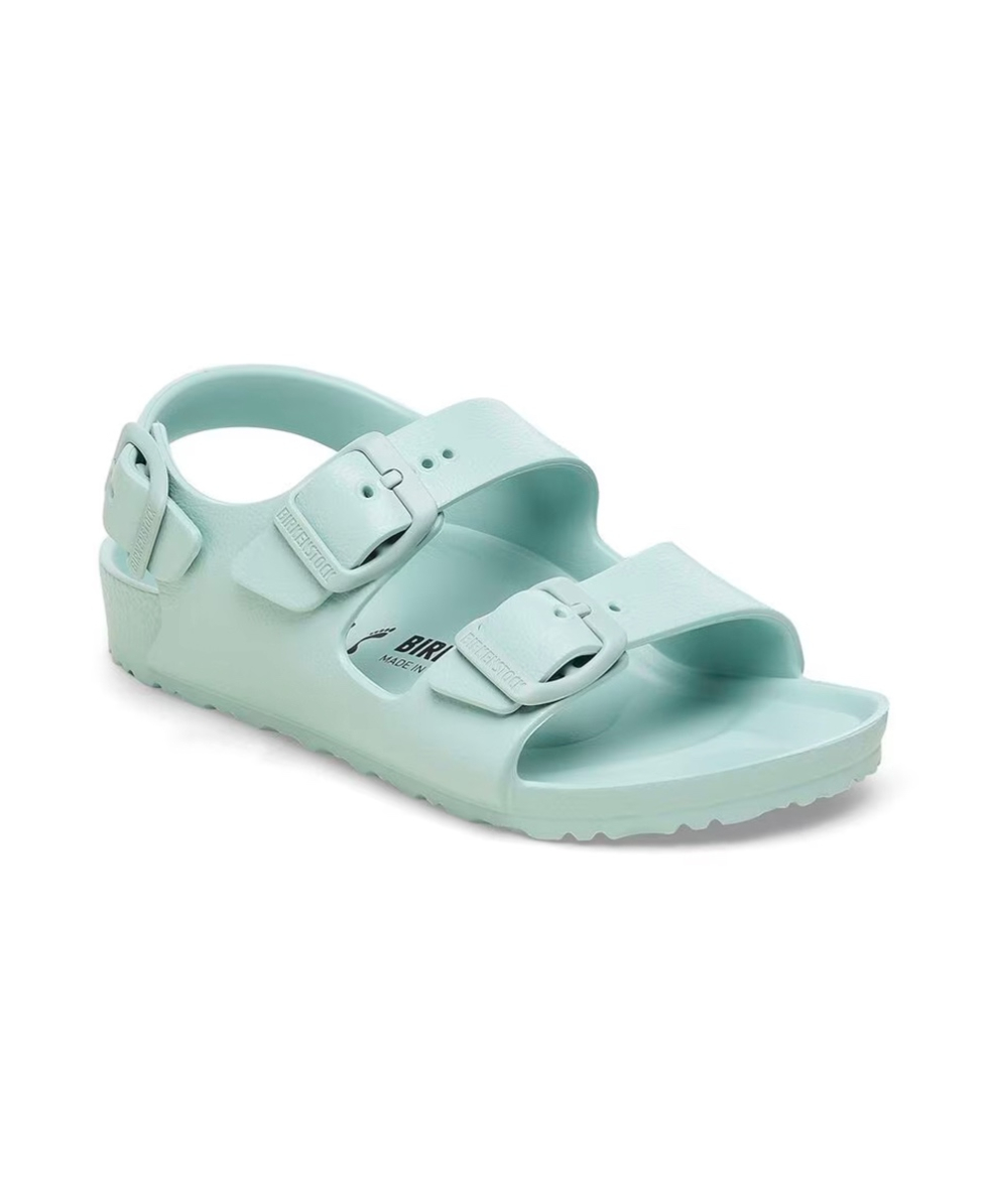 BIRKENSTOCK - SANDALO KIDS - MILANO SURF GREEN - 1026751
