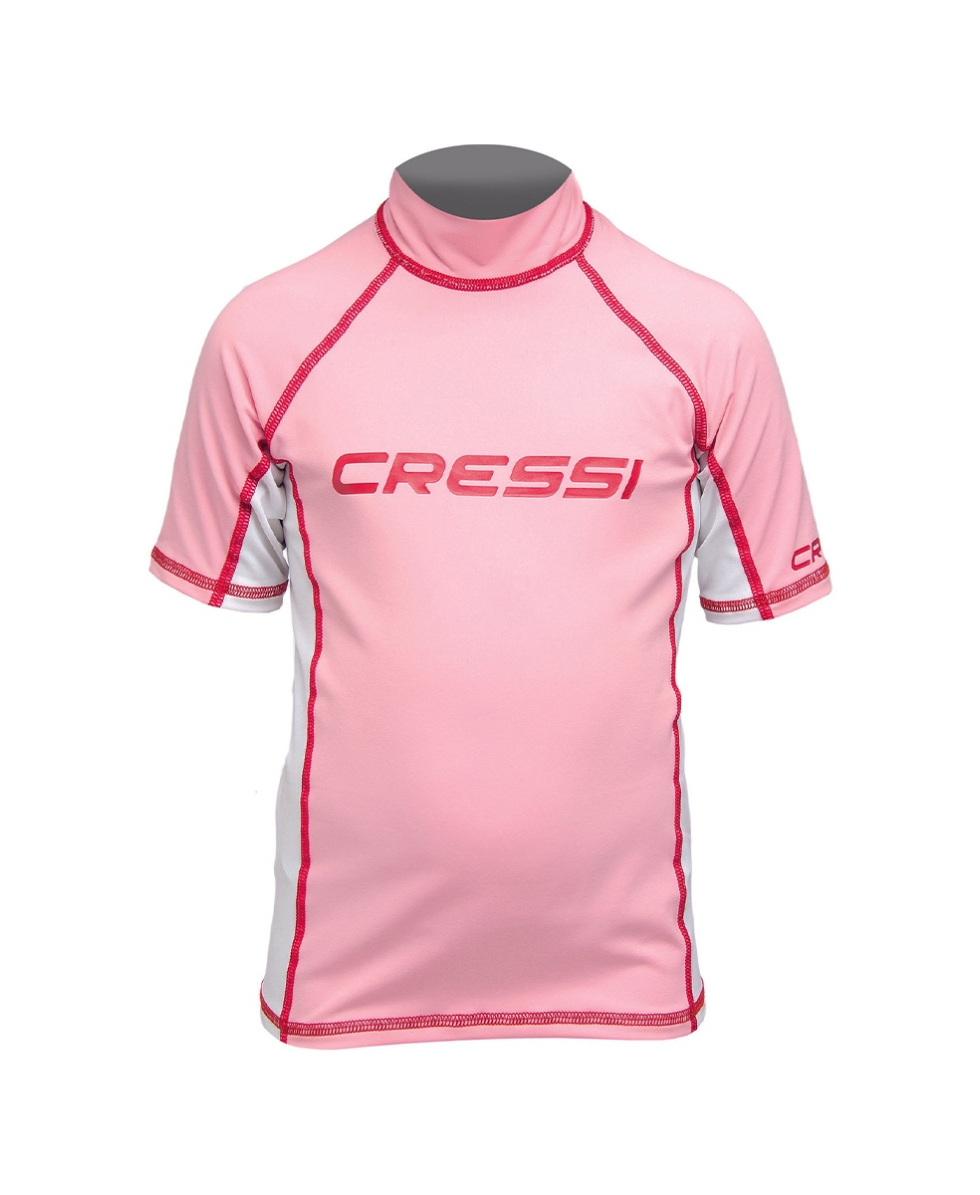CRESSI - MAGLIA JUNIOR - RASHGUARD IN LYCRA SPF50 - LW47700 - PINK