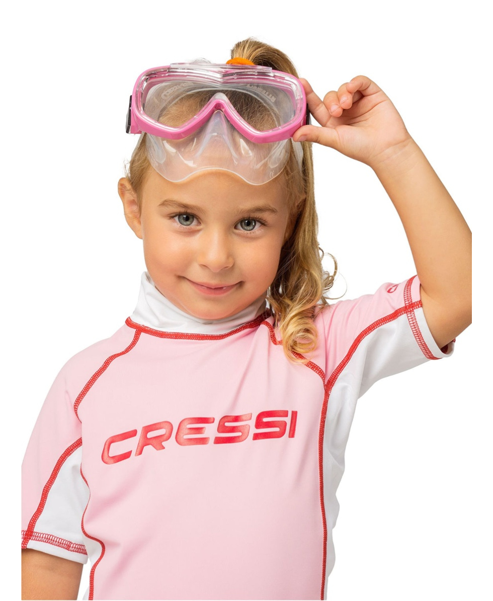CRESSI - MAGLIA JUNIOR - RASHGUARD IN LYCRA SPF50 - LW47700 - PINK
