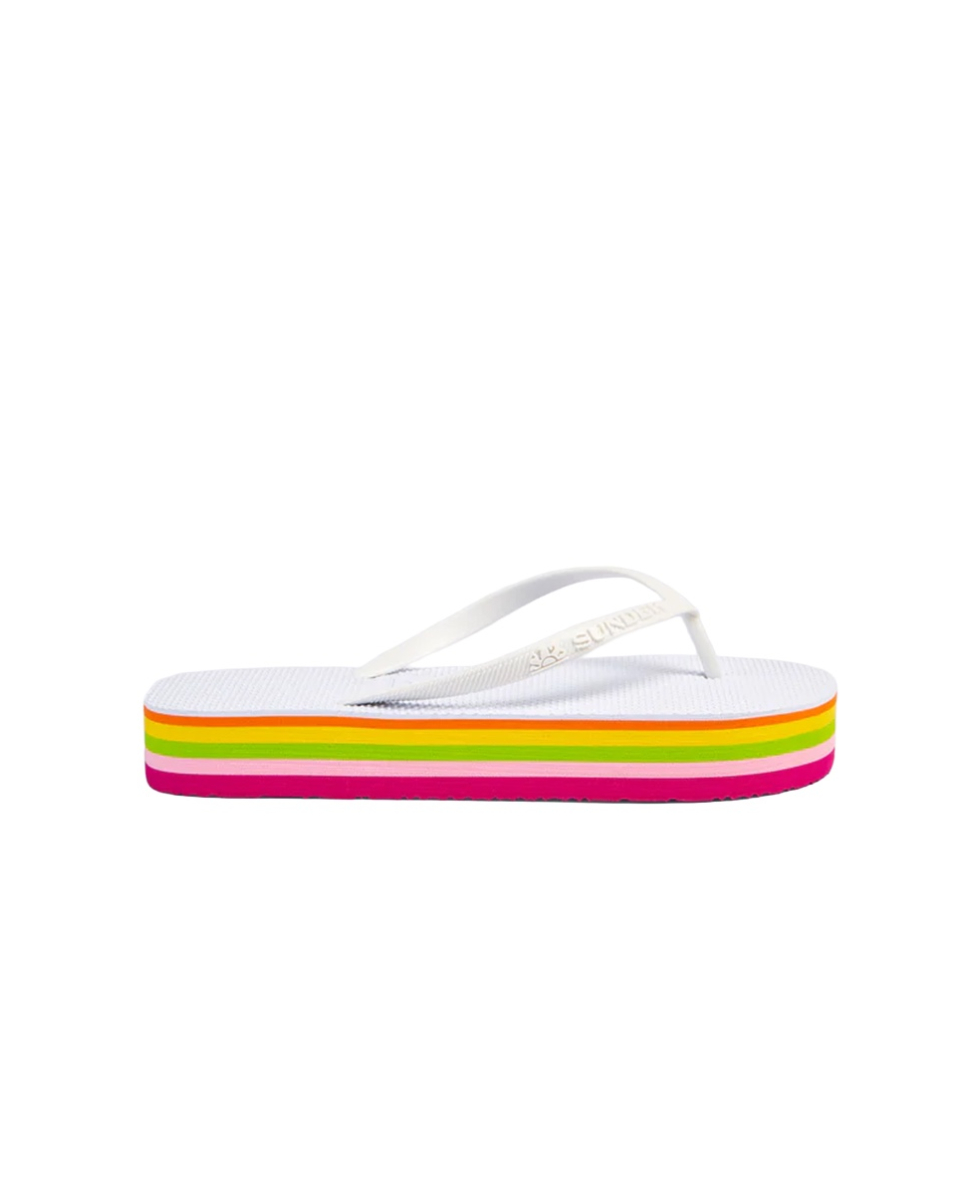 SUNDEK - INFRADITO DONNA - KOA FLIP FLOP - AW380ASEL000-00602 - WHITE