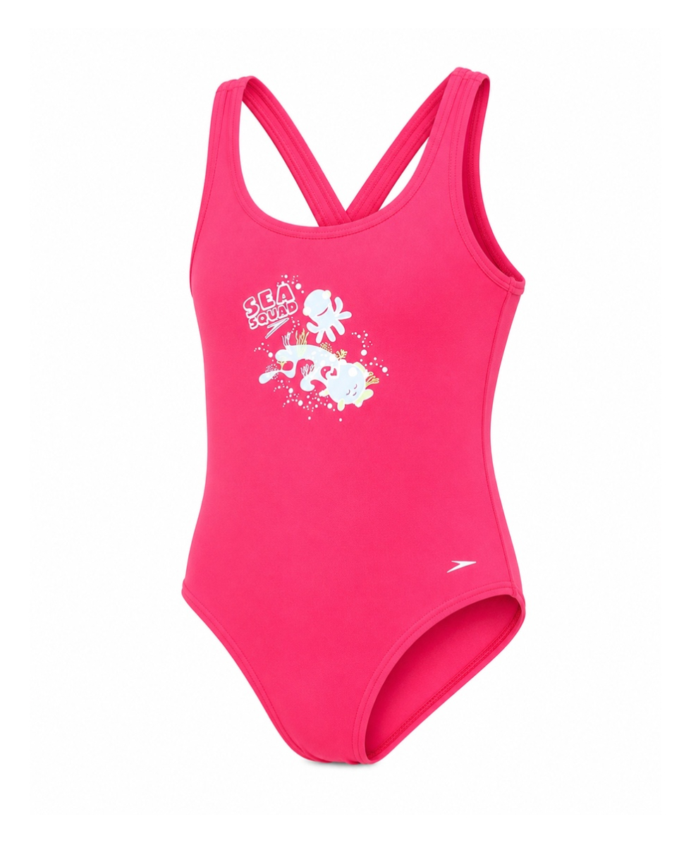 SPEEDO - COSTUME INTERO JUNIOR - SQUIRT 1PCE IF - FUCSIA - 03-282-6991