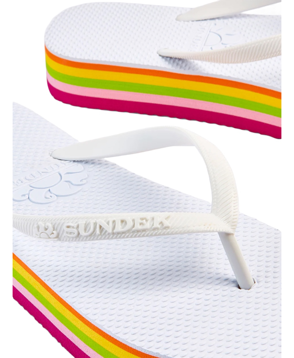 SUNDEK - INFRADITO DONNA - KOA FLIP FLOP - AW380ASEL000-00602 - WHITE