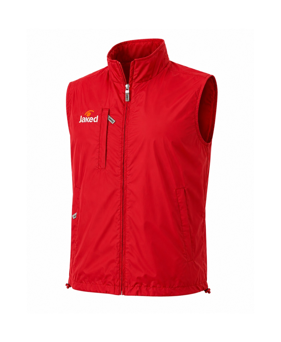 JAKED - GIUBBOTTO SMANICATO BASIC - ROSSO - JAK6567