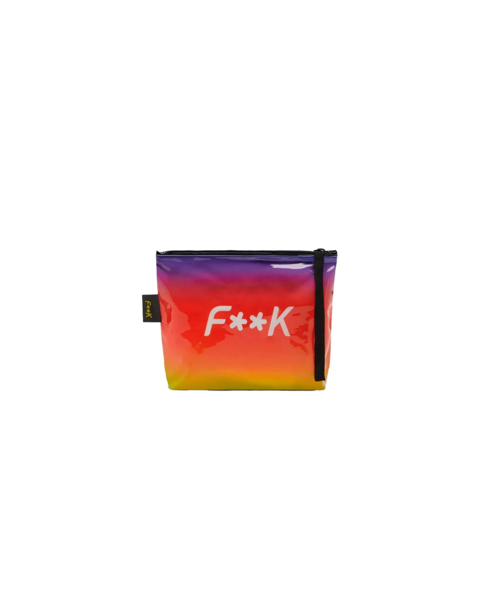F**K - POCHETTE - 20x16cm - FK23-PCHFKURS - YELL./RED/VIO. - A