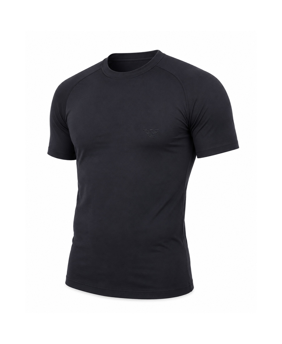 EMPORIO ARMANI - T-SHIRT M/C - 211404 5P401 00020 - BLACK