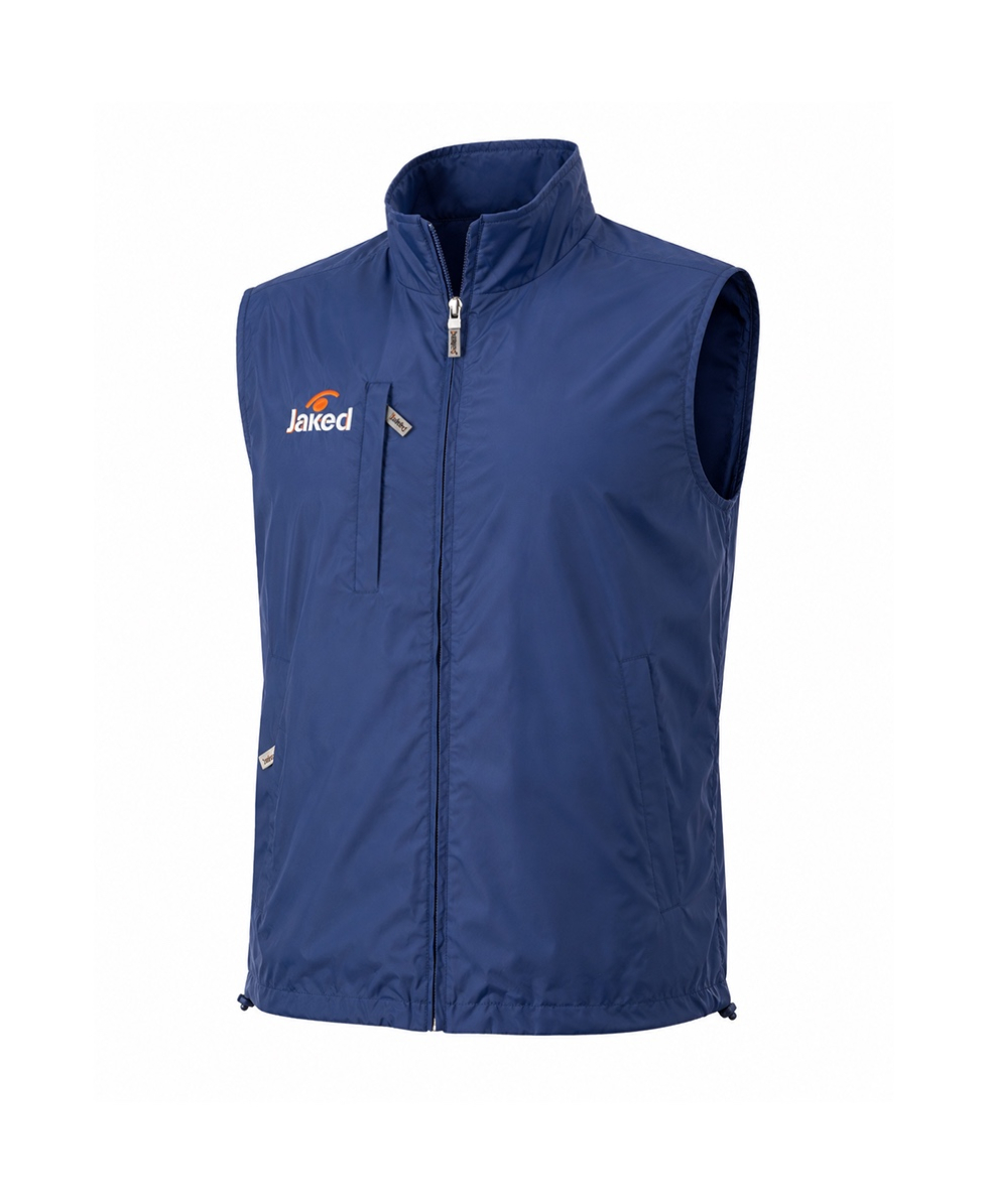 JAKED - GIUBBOTTO SMANICATO BASIC - BLU - JAK6567