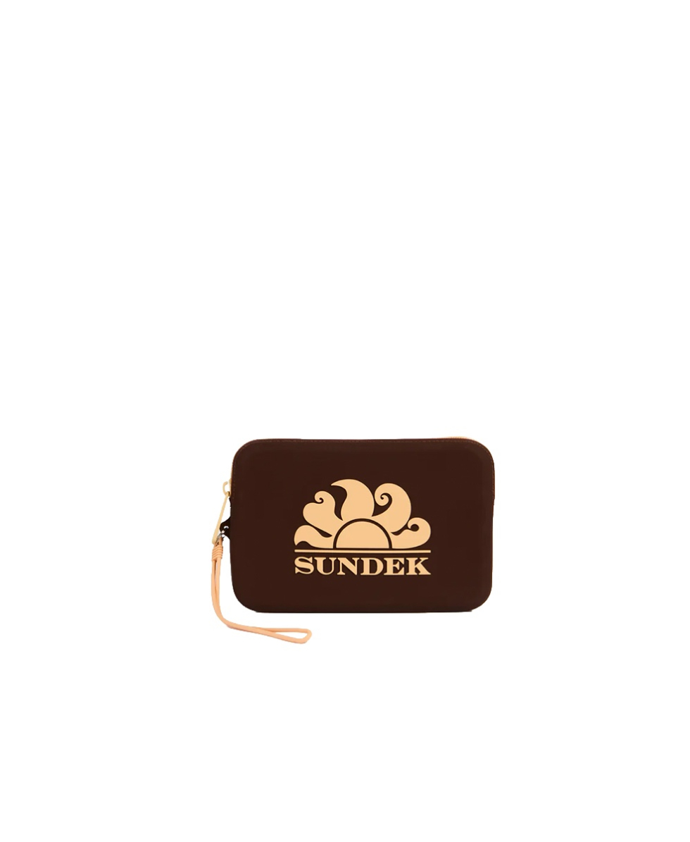 SUNDEK - POCHETTE / SMALL NECESSAIRE - AW748ABSL100-B0301 - COFFEE