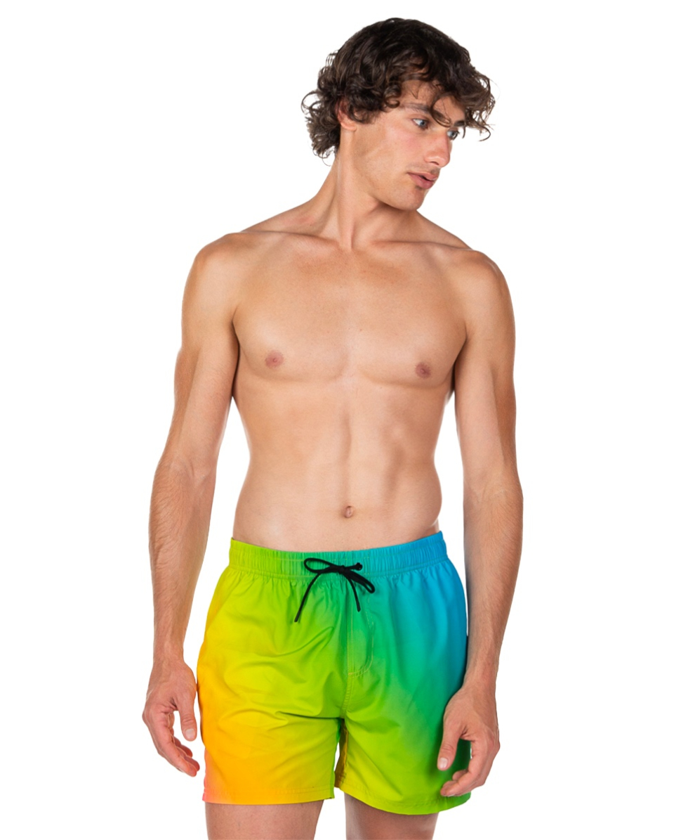 AQUARAPID - COSTUME SHORT - KIKSHADE - FLUO GREEN