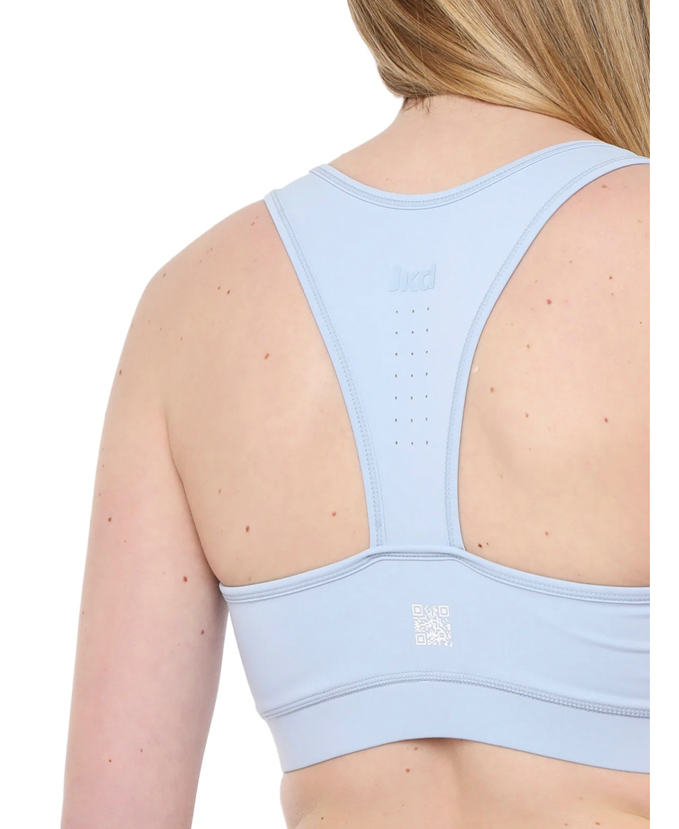 JAKED - TOP DONNA - SENSORIAL - JKTO8O707D - LIGHT BLUE