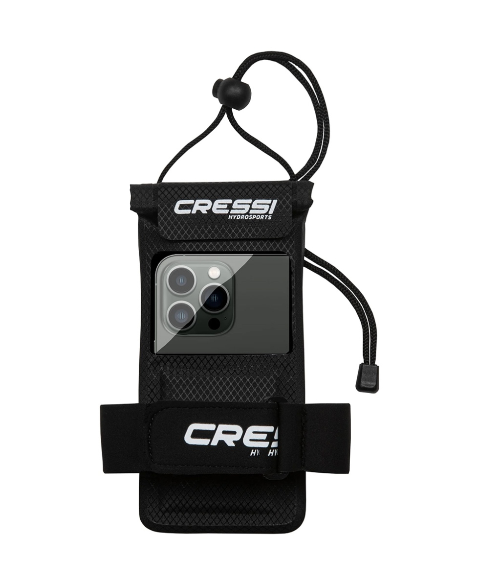 CRESSI - CUSTODIA GALLEGGIANTE PER TELEFONO - FLOAT CASE MAX - BLACK