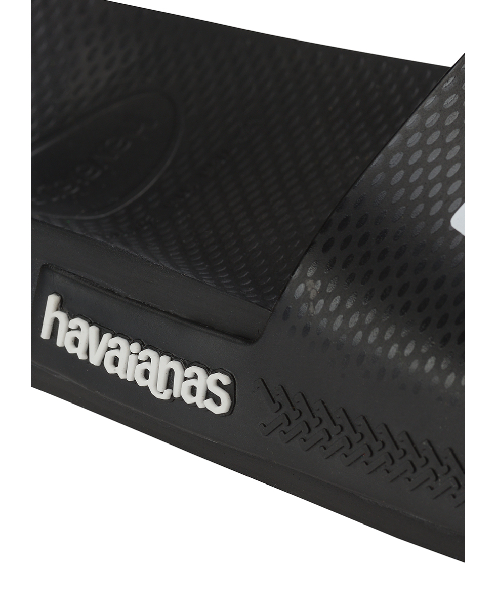 HAVAIANAS - CIABATTE UOMO - SLIDE CLASSIC LOGOMANIA - 4148124-1069 - BLACK