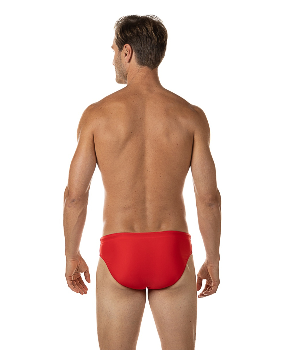 AQUARAPID - COSTUME UOMO SLIP - QPAKO Z - RED