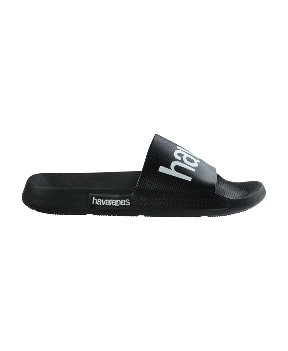 HAVAIANAS - CIABATTE UOMO - SLIDE CLASSIC LOGOMANIA - 4148124-1069 - BLACK