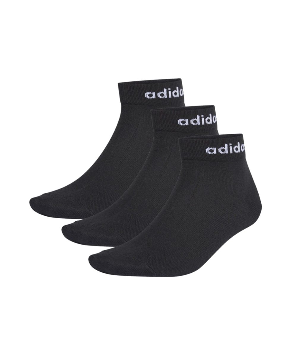 ADIDAS - CALZE/SOCKS -  (3 PACK) - GE6177 - BLACK