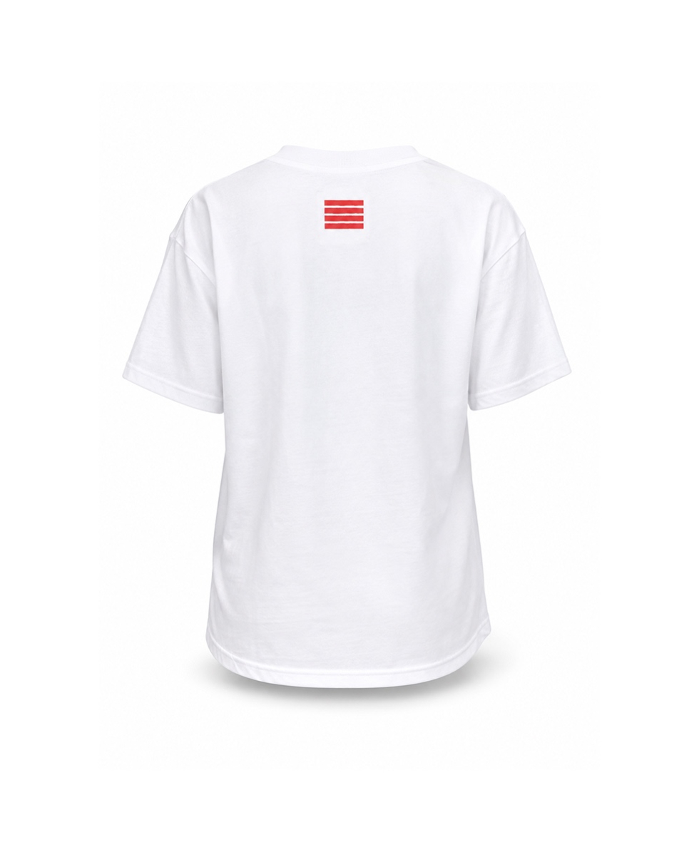 PYREX - T-SHIRT CORTA DONNA - 18IPB34258 - WHITE/RED