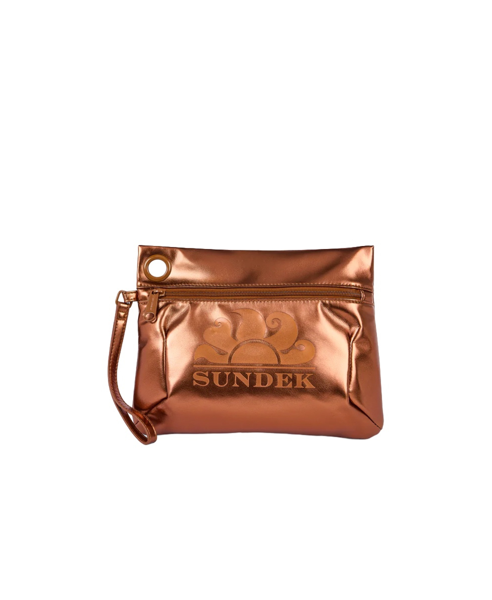 SUNDEK - POCHETTE CLUTCH BAG - AW416ABPU7LA-B0300 - COFFEE