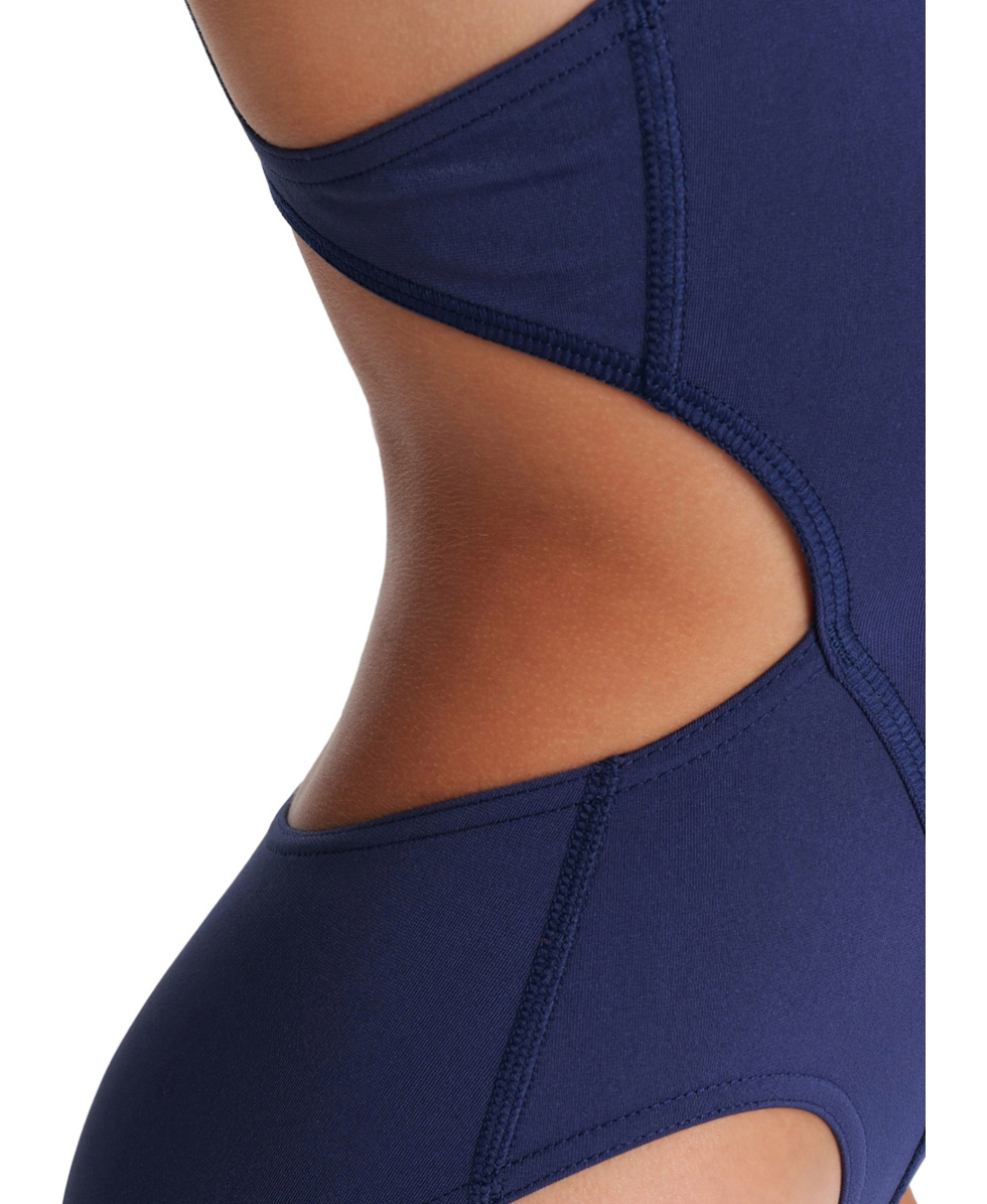 ARENA - COSTUME INTERO BIMBA - TEAM SWIM TECH SOLID - 004764750 - NAVY