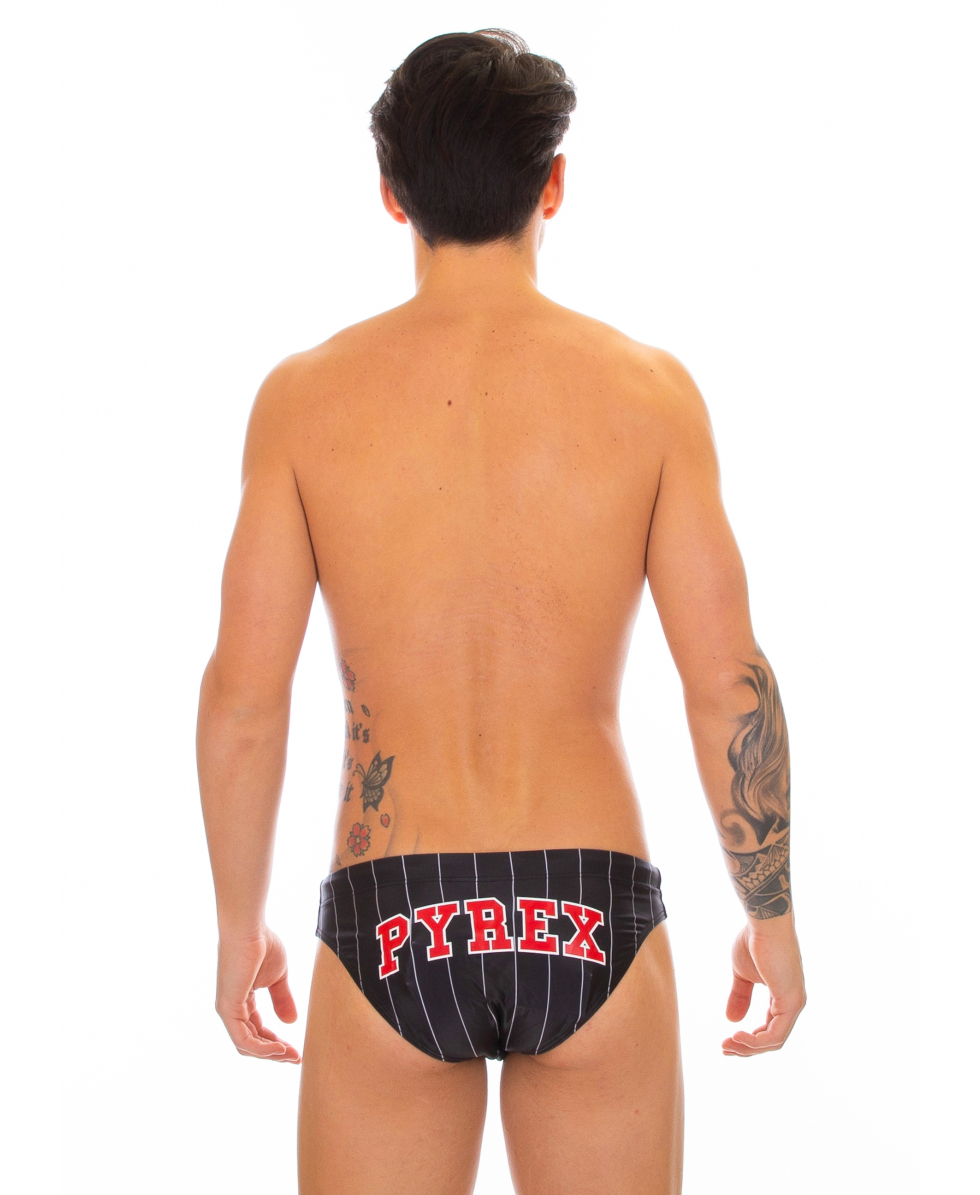 PYREX - COSTUME SLIP - PY19118N - BLACK/RED