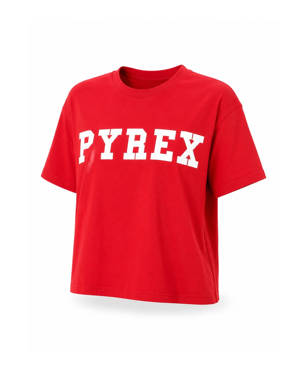PYREX - T-SHIRT CORTA  DONNA - 18IPB34222 - RED