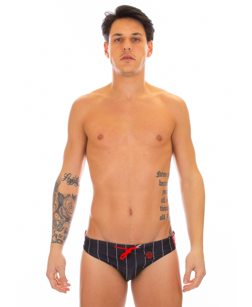 PYREX - COSTUME SLIP - PY19118N - BLACK/RED