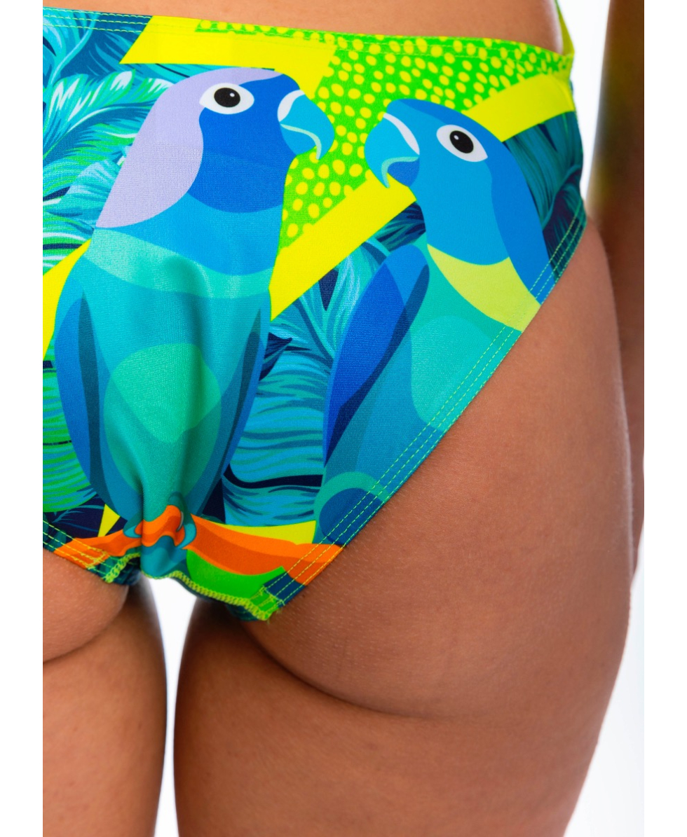 TURBO - COSTUME INTERO - LORITOS - TIR. FINO - 83136740/0001 - GREEN/MULTI