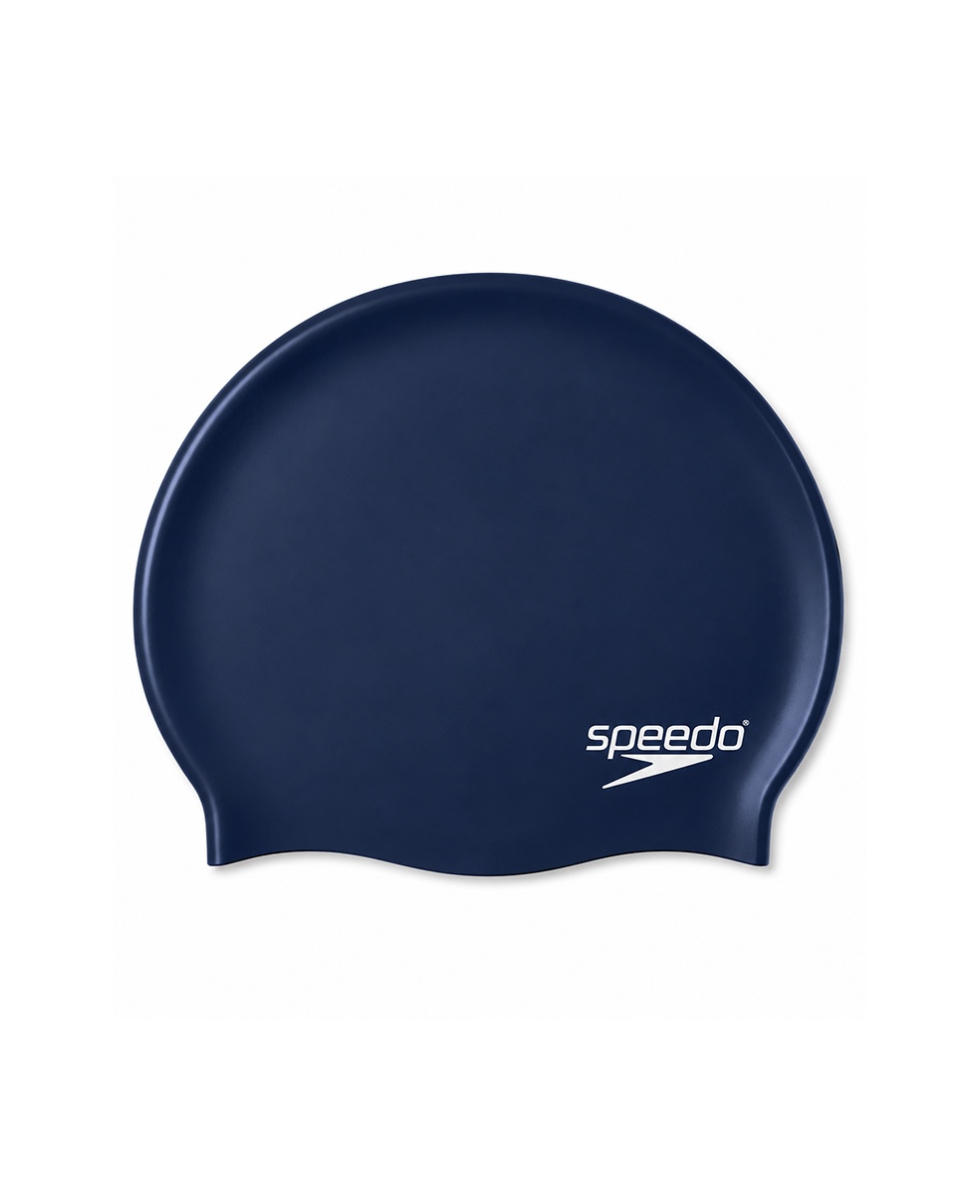 SPEEDO - CUFFIA JUNIOR - PLAIN MOULDED SILICONE CAP - 709900011 - NAVY