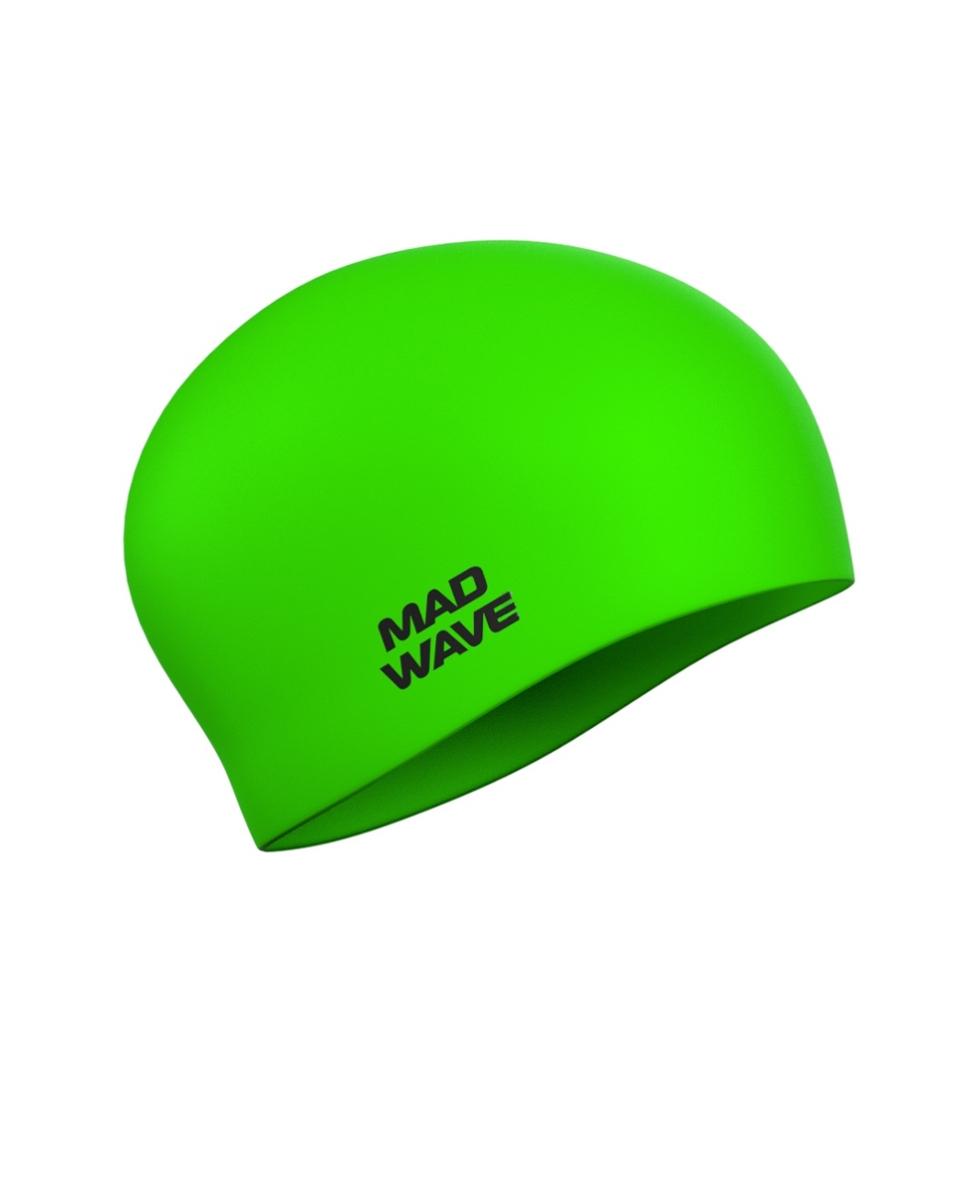 MAD WAVE - CUFFIA SILICONE - LONG HAIR - M051101010W - GREEN