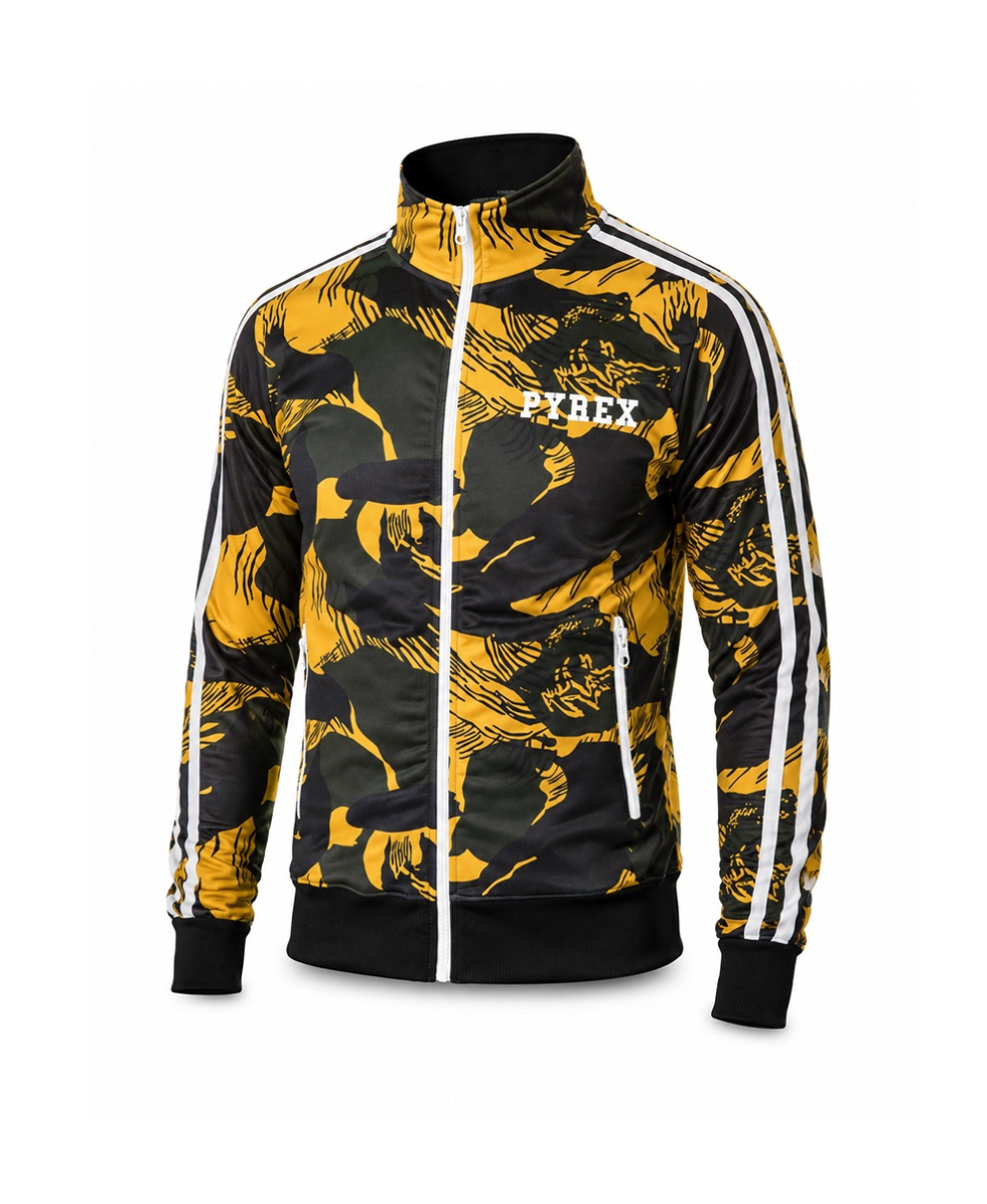 PYREX - GIACCA UNISEX FULL ZIP  - 18IPC34352 - GREEN/YELLOW