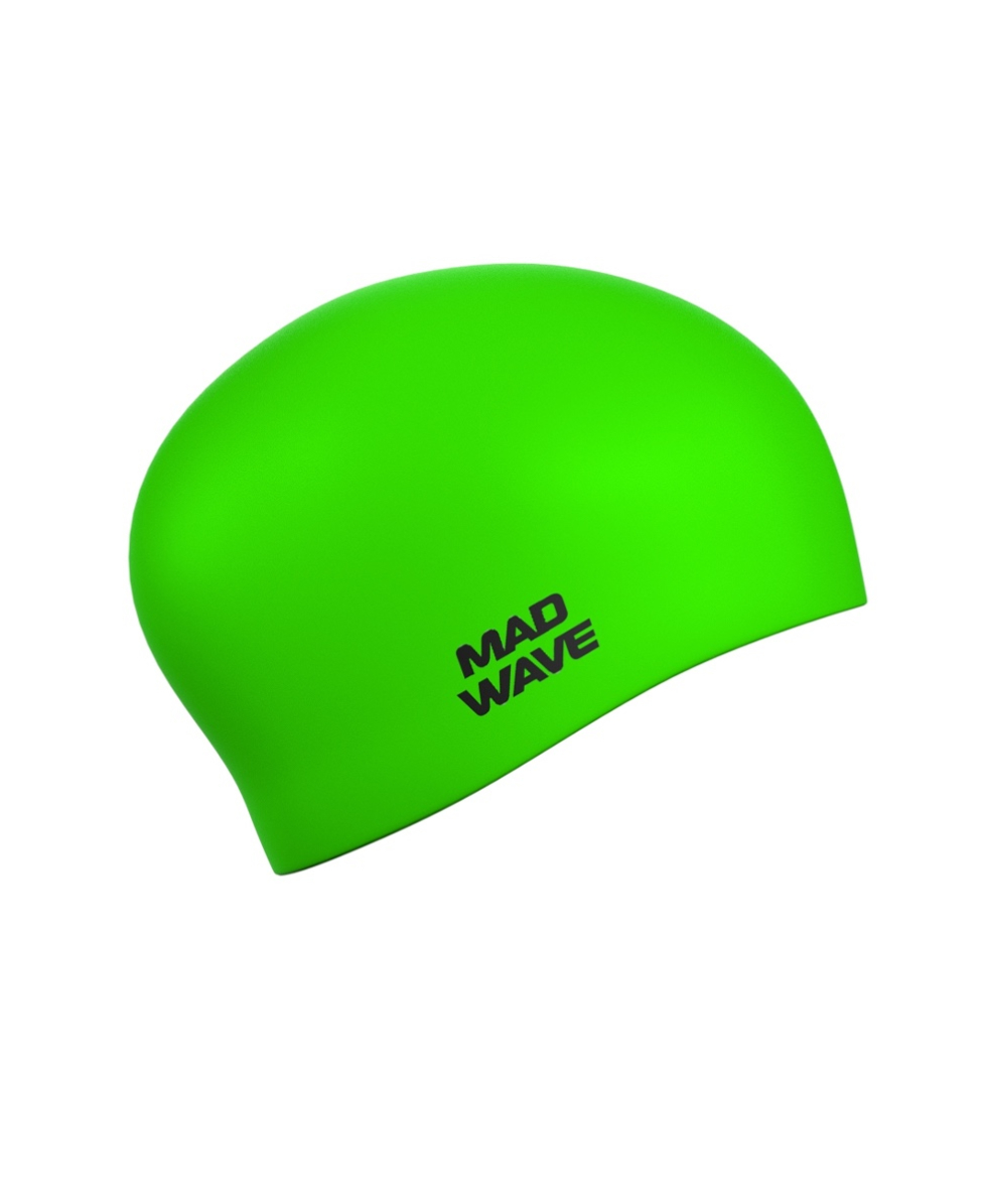 MAD WAVE - CUFFIA SILICONE - LONG HAIR - M051101010W - GREEN