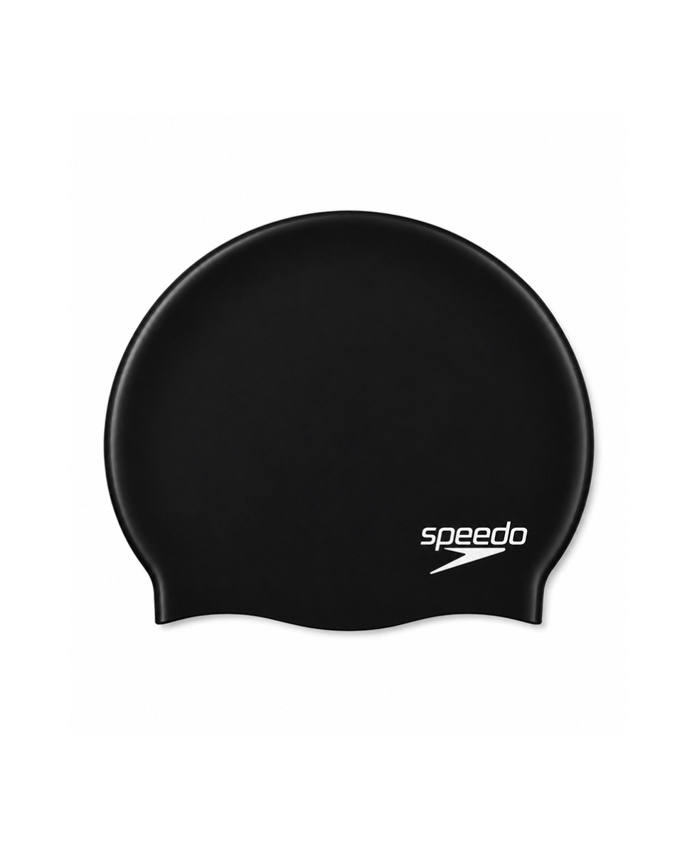 SPEEDO - CUFFIA JUNIOR - PLAIN MOULDED SILICONE CAP - 709900001 - BLACK