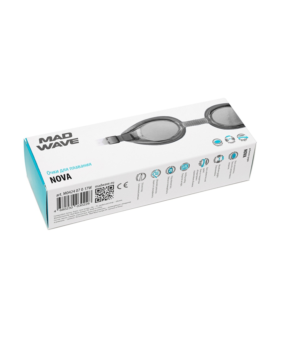 MAD WAVE - OCCHIALINO NOVA - M042407001W - BLACK/SMOKE LENSES