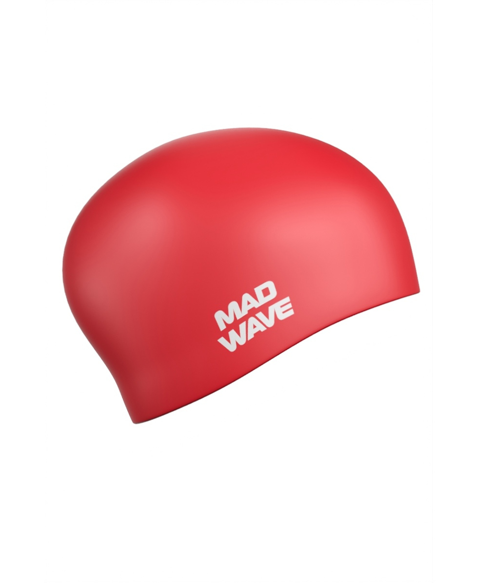 MAD WAVE - CUFFIA SILICONE - LONG HAIR - M051101005W - RED