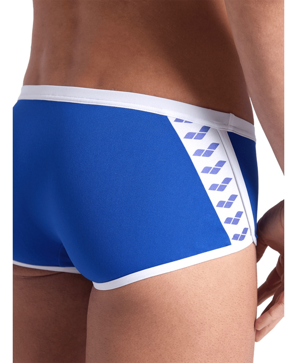 ARENA - COSTUME BOXER - ICONS LOW WAIST SHORT - 005046702 - ROYAL, WHITE