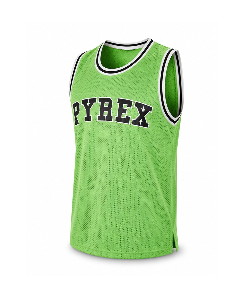PYREX - CANOTTA IN RETE UOMO - 19EPB40039 - GREEN