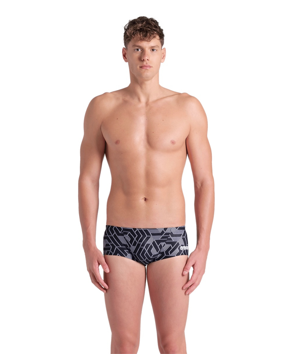 ARENA - COSTUME BOXER - ESCAPE LOW WAIST SHORT - 007795500 - TEAM BLACK