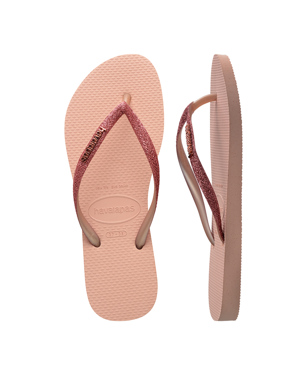 HAVAIANAS - INFRADITO DONNA - SLIM GLITTER II - 4146975-9898 - PINK/PINK