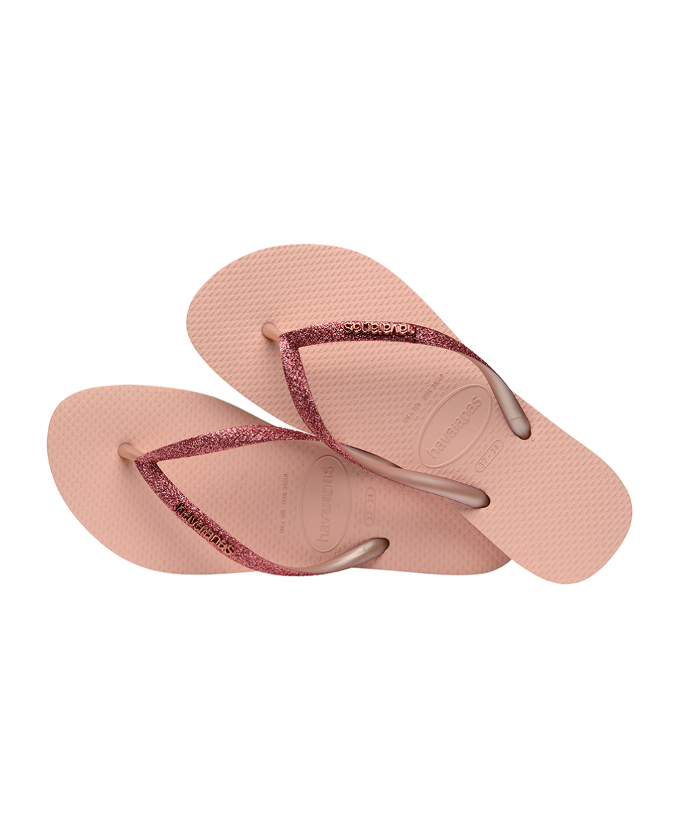 HAVAIANAS - INFRADITO DONNA - SLIM GLITTER II - 4146975-9898 - PINK/PINK