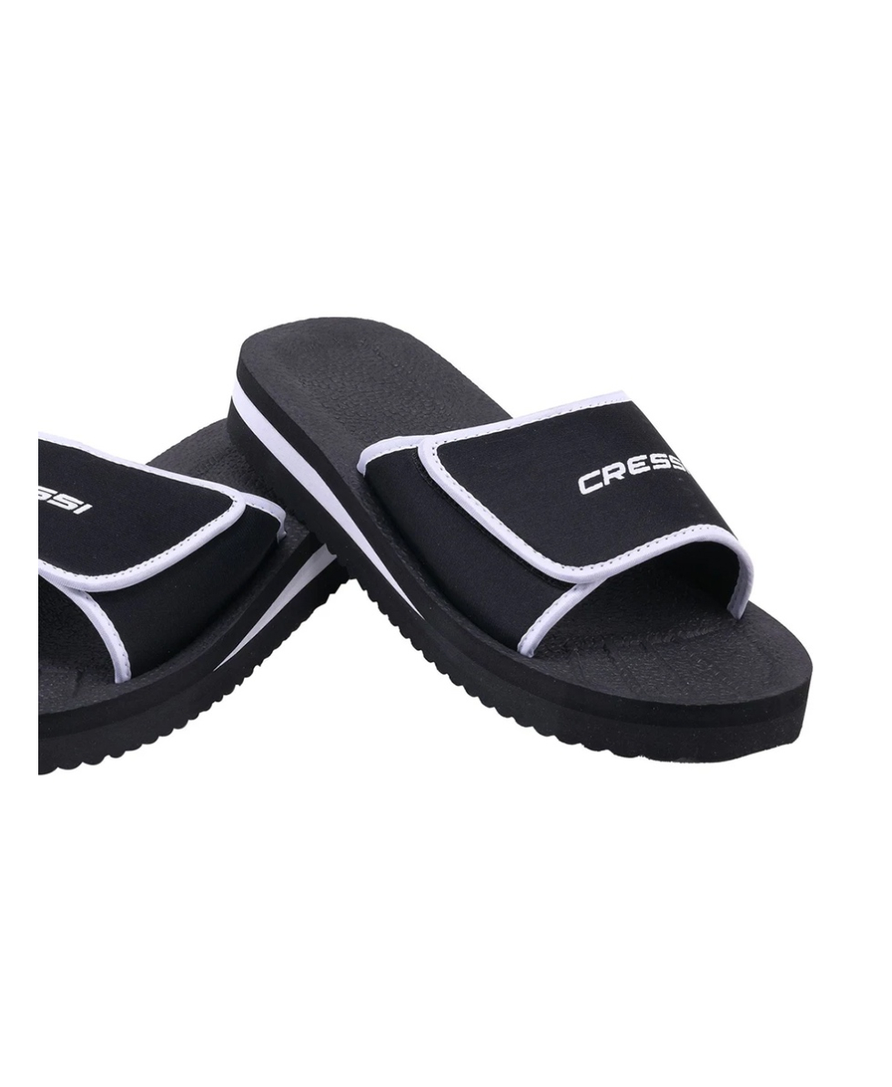 CRESSI - CIABATTA CON VELCRO - PANAREA - XVB95190 - BLACK