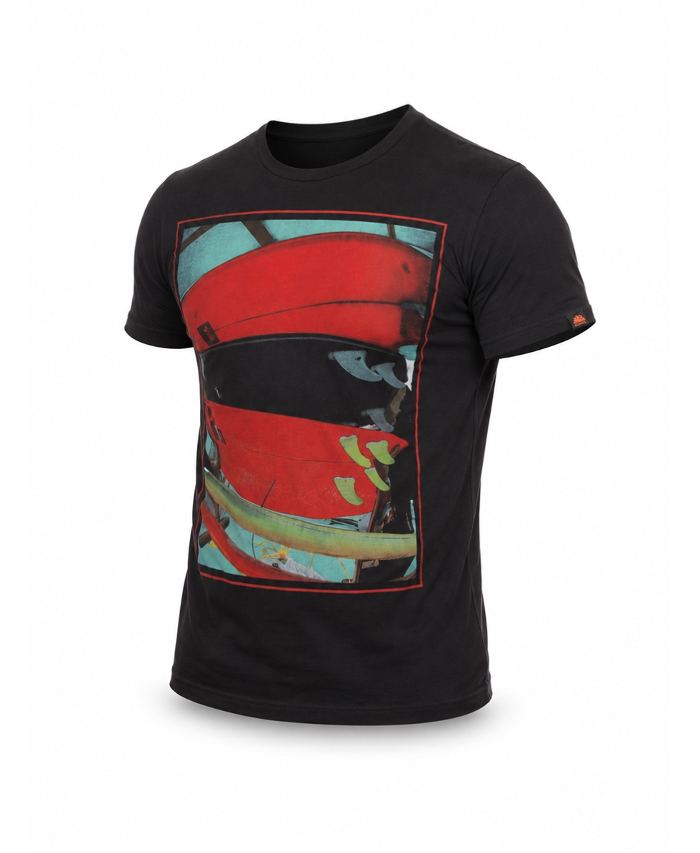 SUNDEK - T-SHIRT CREW NECK - M925TEJ6300-004 - BLACK