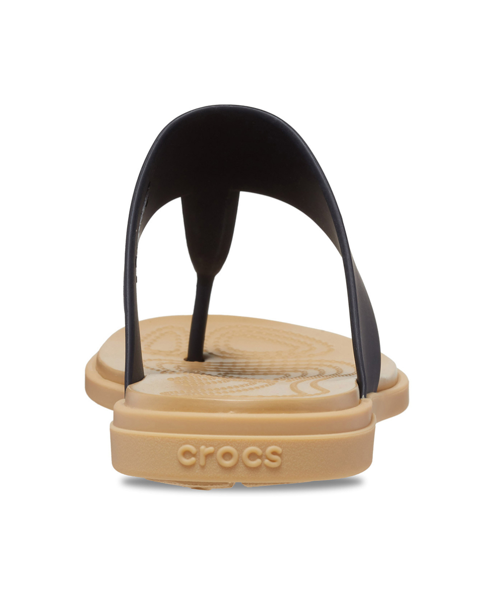 CROCS - INFRADITO DONNA - TULUM FLIP - 206752 - BLACK/TAN