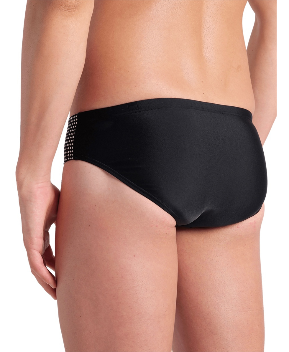 ARENA - SLIP UOMO - GRAPHIC SWIM BRIEF - 007620510 - BLACK/WHITE