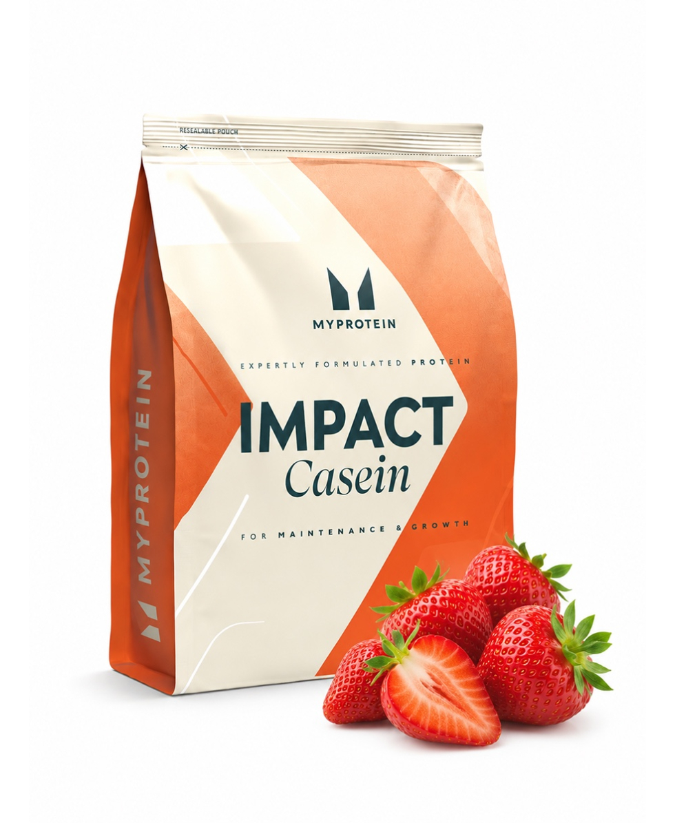 MYPROTEIN - CASEINA A RILASCIO PROLUNGATO - 1000G - STRAWBERRY