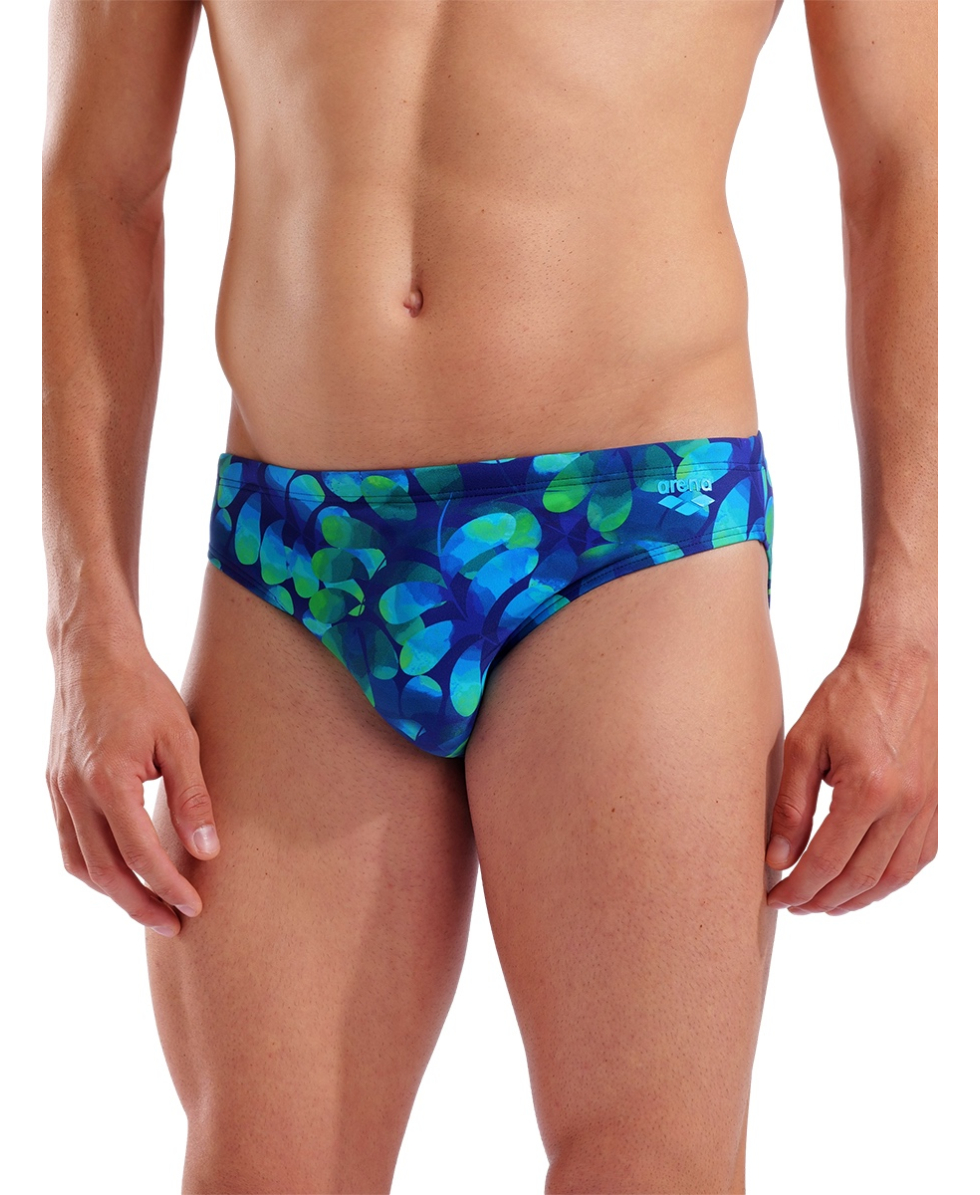 ARENA - COSTUME SLIP - SWIM BRIEF ALLOVER - 005244806 - LEAF