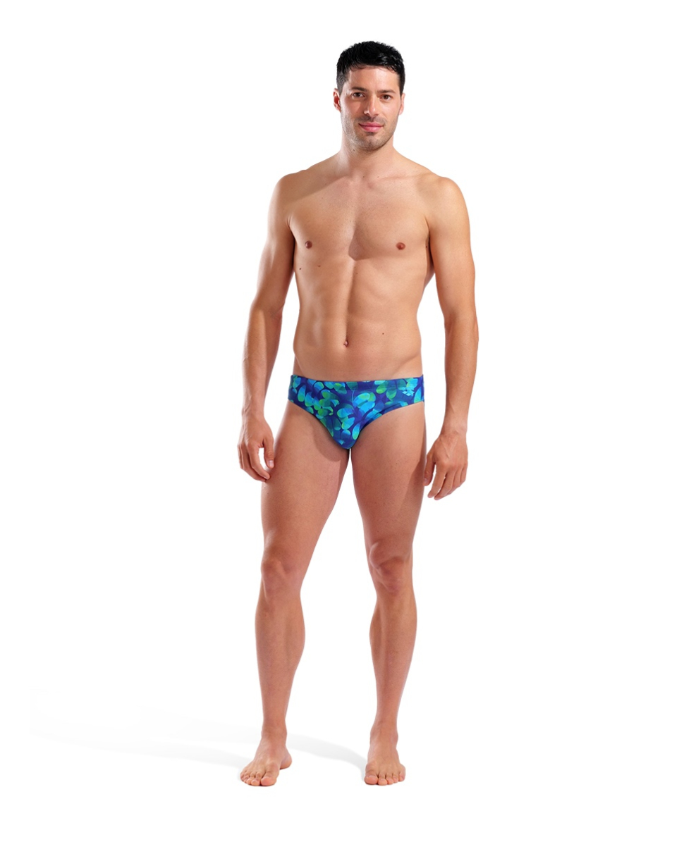 ARENA - COSTUME SLIP - SWIM BRIEF ALLOVER - 005244806 - LEAF